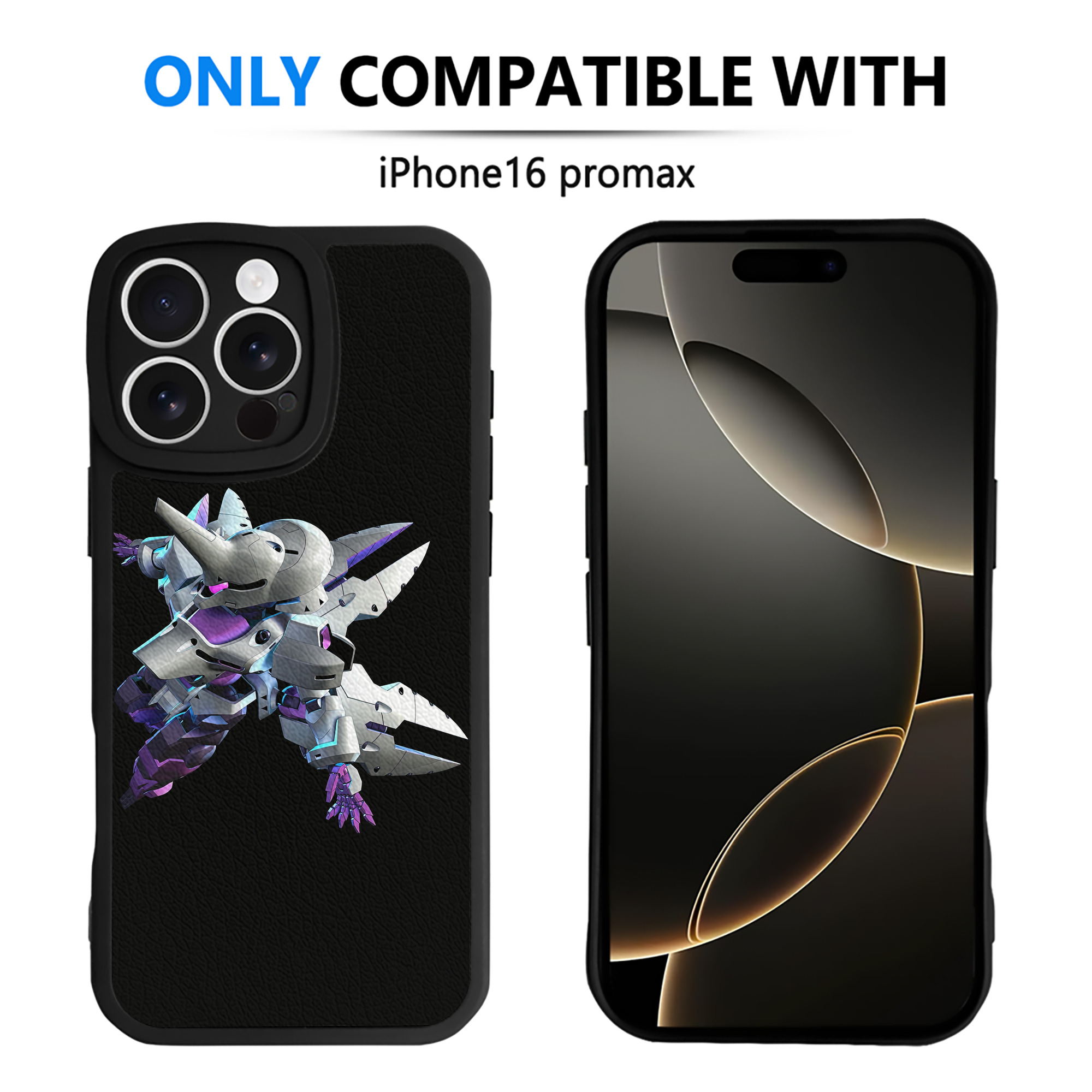 （画像用） 機動戦士ガンダム Mobile Suit Gundam 【iPhone 16シリーズ対応】シリコンスマホケース（レザー調） 材質：シリコン